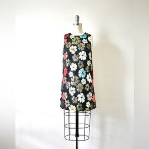 Urban Outfitters Black Floral Mini Dress